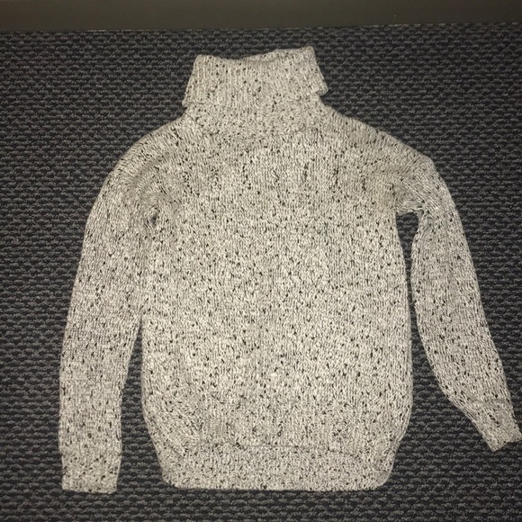 Sweaters - Turtleneck speckled sweater